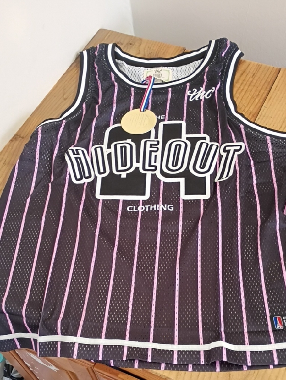 The Hideout Clothing THC Chosen Basketball Away Vest Size 2x NWT Limited Edition